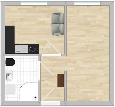 Świętojańska 11, przyjazna zwierzętom kawalerka