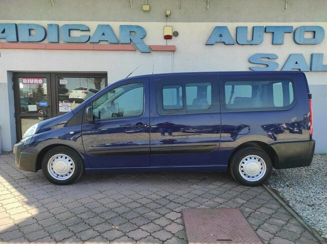 Fiat Scudo LONG, 9-foteli, klimatyzacja, 2 kpl. opon, el.szyby, 6-biegów, zarejes