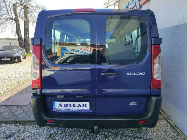 Fiat Scudo LONG, 9-foteli, klimatyzacja, 2 kpl. opon, el.szyby, 6-biegów, zarejes