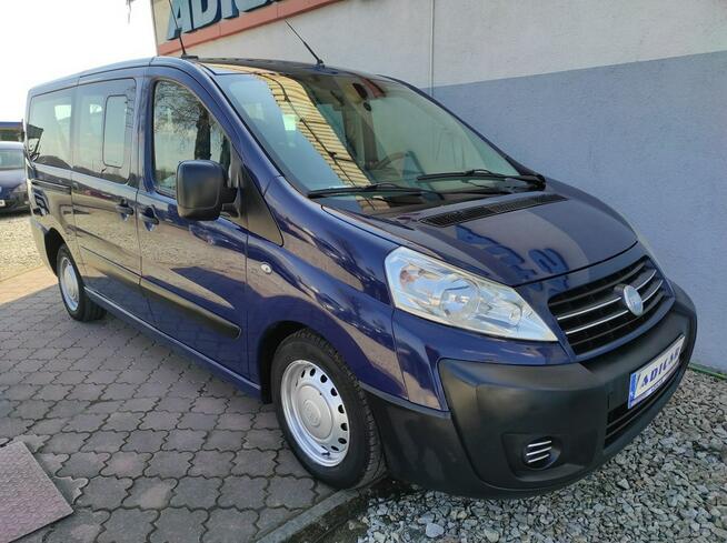Fiat Scudo LONG, 9-foteli, klimatyzacja, 2 kpl. opon, el.szyby, 6-biegów, zarejes