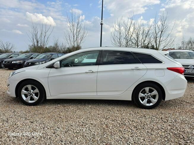 Hyundai i40 1.6i#Perła#Ledy#Climatr#Navi#Start Stop#Świeży Import#Serwis#Gwarancja