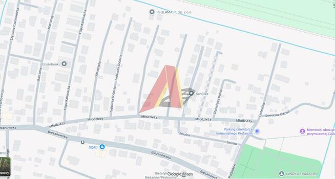 Działka budowlana Kraków Podgórze, Prokocim, Młodzieży