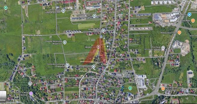 Działka budowlana Kraków Podgórze, Skotniki, Dobrowolskiego