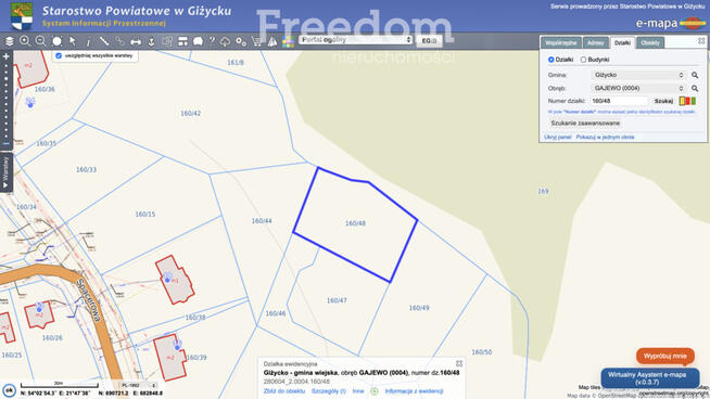 Działka budowlana | Las Miejski, ul. Spacerowa