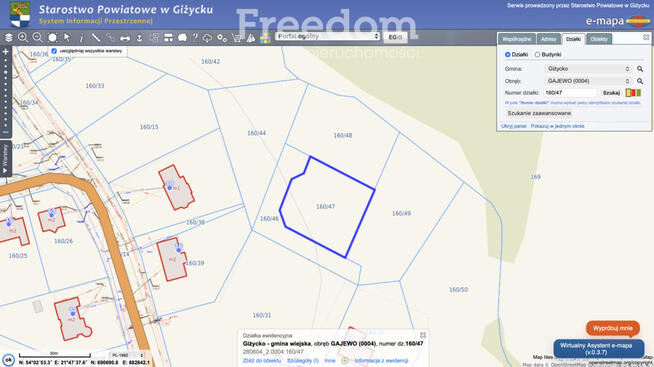 Działka budowlana | Las Miejski, ul. Spacerowa