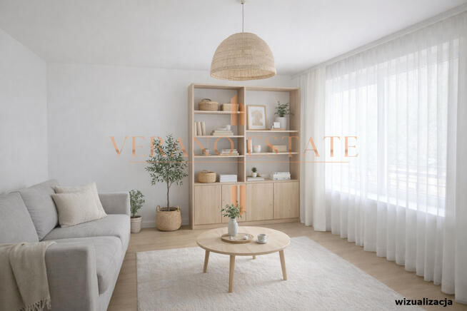 3 pokoje 60 m² | parter | loggia | Pruszków