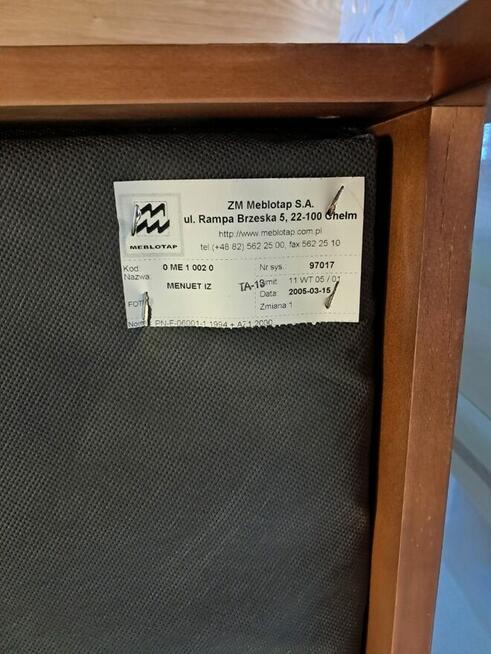 4 Fotele Menuet Meblotap Chełm stan bardzo dobry.