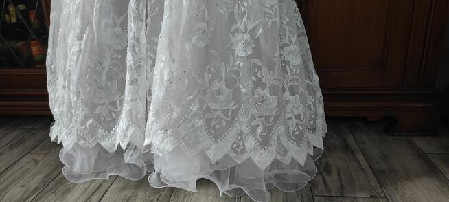 Bardzo ładna suknia ślubna rozmiar 42