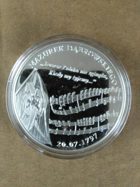 61. Medal okolicznościowy Mazurek Dąbrowskiego