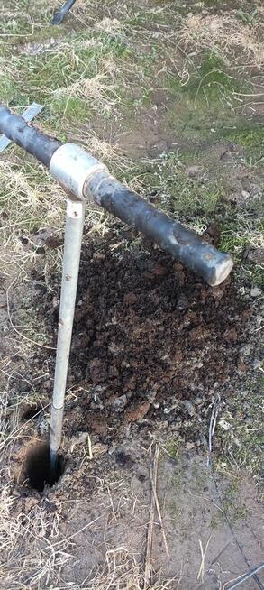 Geolog, wiercenia gruntu, badanie płytą dynamiczną