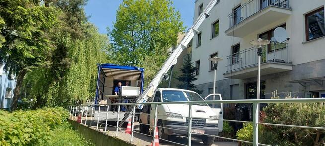 WYNAJEM Winda zewnętrzna Winda meblowa 26m Wyciąg towarowy D