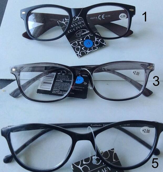 Okulary do czytania +2,00 dpt EyeMedic Wyrób medyczny Różne