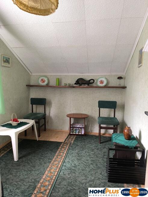 Cicha kształtna działka w otulinie lasu koło rzeki