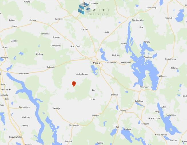 Działka budowlana Jędrychówko gm. Morąg