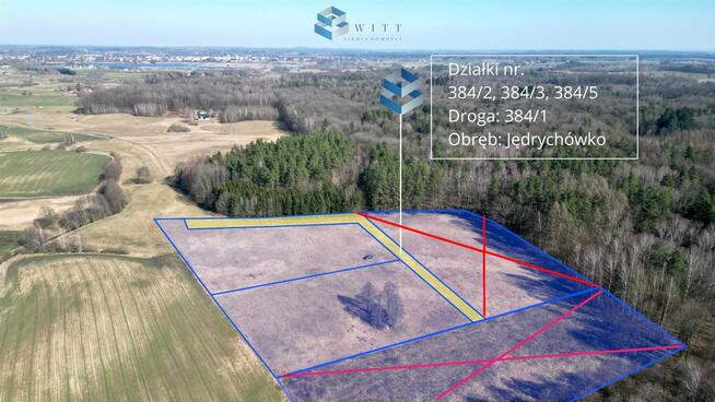 Działka budowlana Jędrychówko gm. Morąg