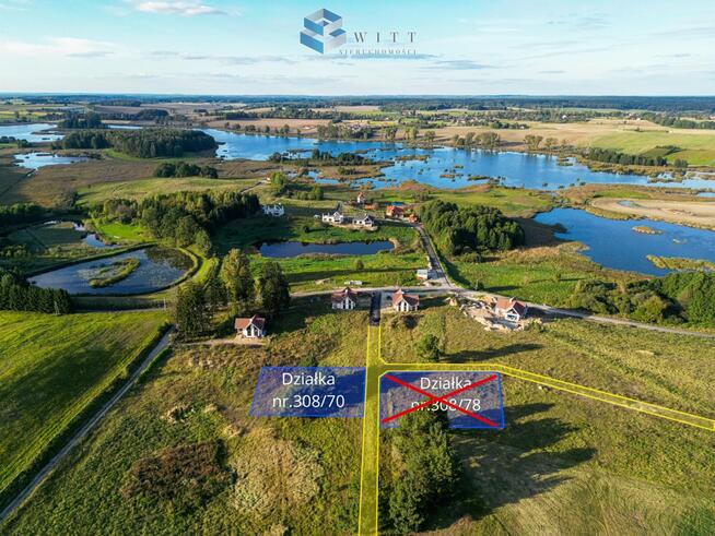 Działka budowlana Unieszewo gm. Gietrzwałd, Kormorana