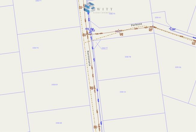 Działka budowlana Unieszewo gm. Gietrzwałd, Kormorana