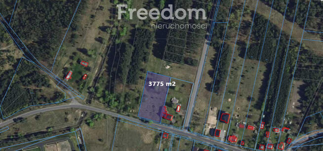 działka budowlana w Rogowcu, gmina Kleszczów