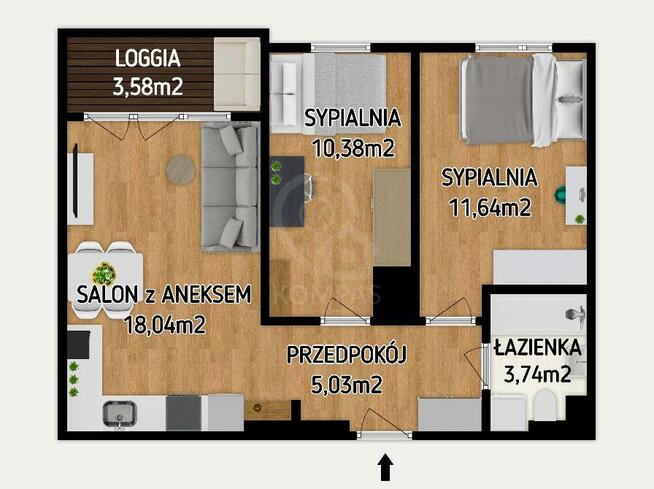 Mieszkanie Wrocław Wrocław-Stare Miasto, Wrocław-Stare Miasto, Tęczowa