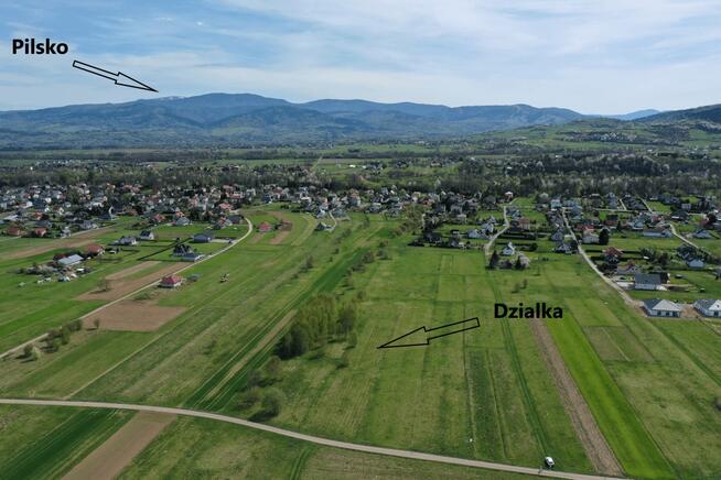 Działka z widokiem na panorame gór, Lipowa, Żywiec