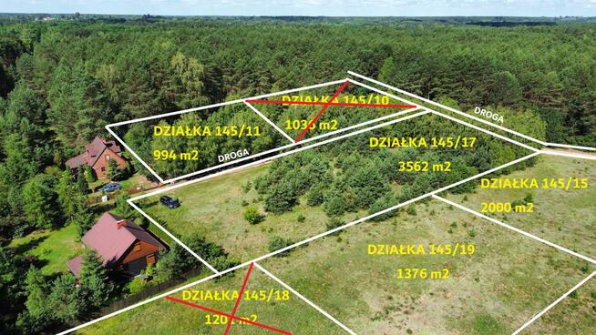 OSTATNIA Działka Dzbądzek JEZIORO RZEKA Narew