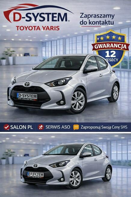 2023 Yaris Salon Polska 1Właściciel SUPER STAN Gwarancja ASO PL