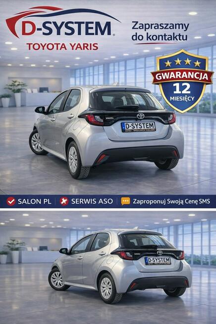 2023 Yaris Salon Polska 1Właściciel SUPER STAN Gwarancja ASO PL