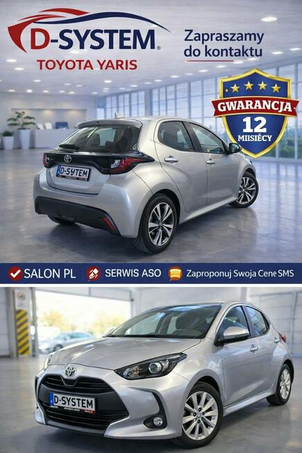 2023 Yaris Salon Polska 1Właściciel SUPER STAN Gwarancja ASO PL