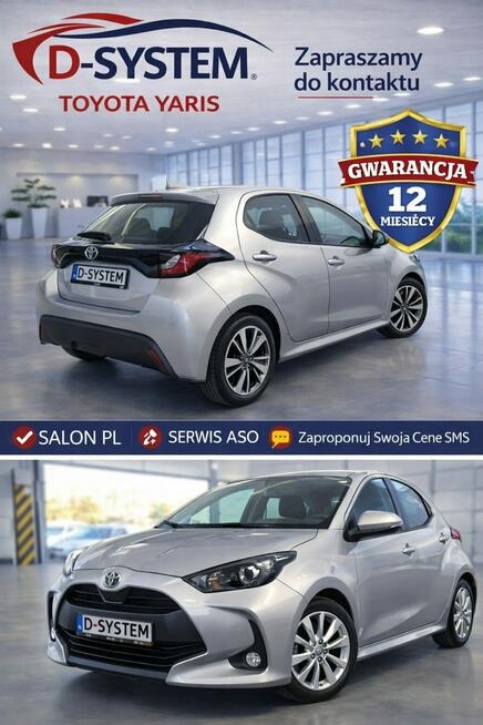 2023 Yaris Salon Polska 1Właściciel SUPER STAN Gwarancja ASO PL