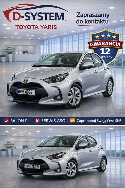 2023 Yaris Salon Polska 1Właściciel SUPER STAN Gwarancja ASO PL