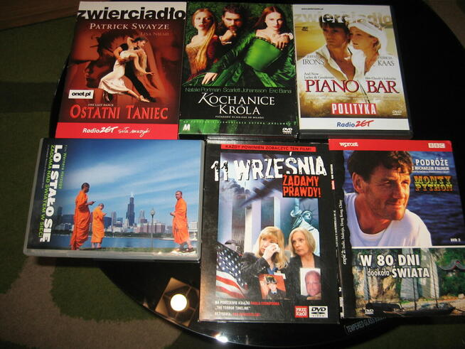 Filmy DVD - tytuły jak na foto + bonus