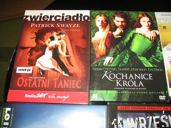 Filmy DVD - tytuły jak na foto + bonus