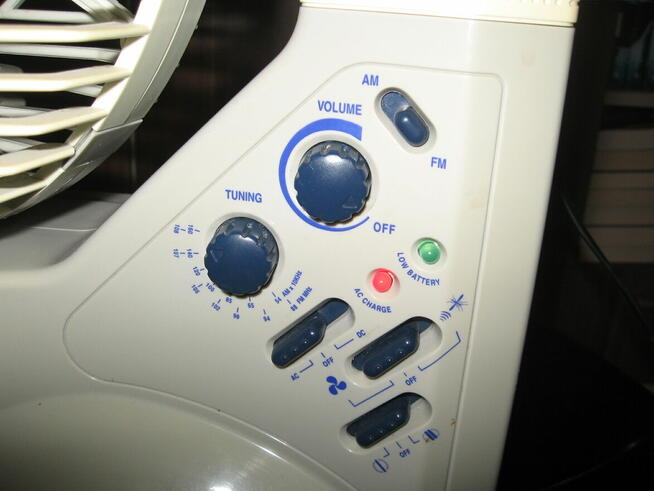 6in1- Wentylator kempingowy Pacific Breeze (Eurolux EL-2102