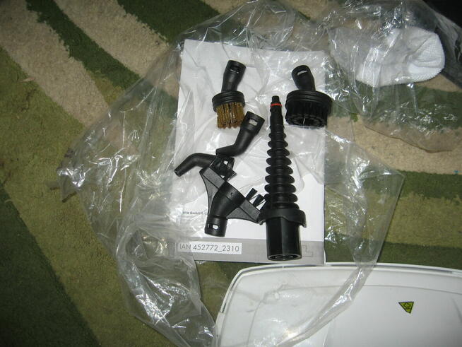 Mop, odkurzacz parowy Silvercrest - niekompletny