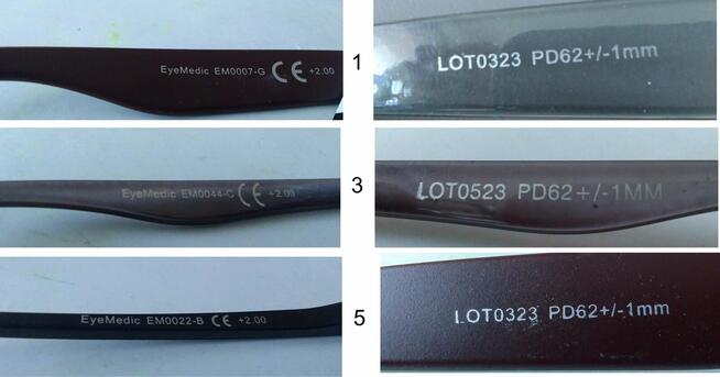 Okulary do czytania +2,00 dpt EyeMedic Wyrób medyczny Różne