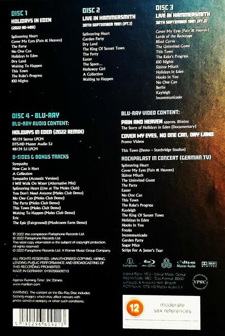 Koncert Marillion - With Friends At St. David`s 2X Blu Ray