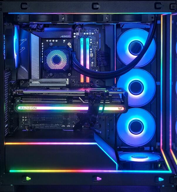 Komputer PC 7800XT / 32GB DDR5 / 7600X