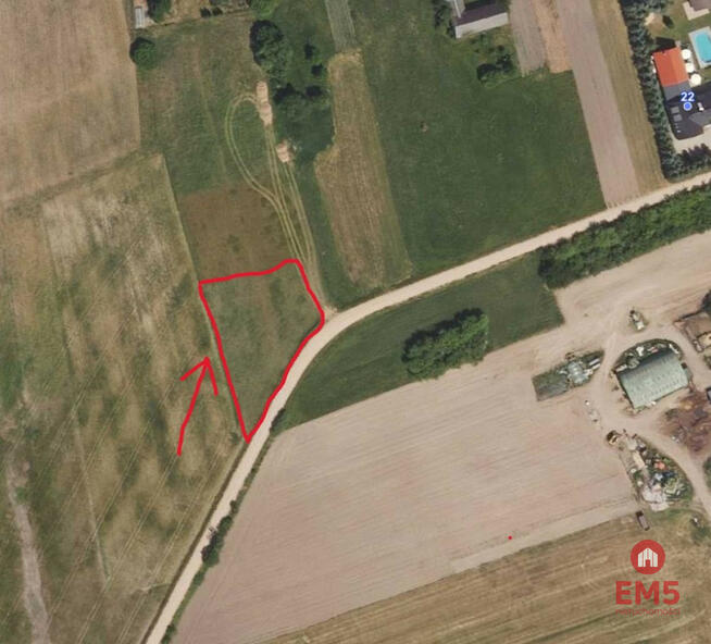 Działka inwestycyjna Pajewo gm. Tykocin,