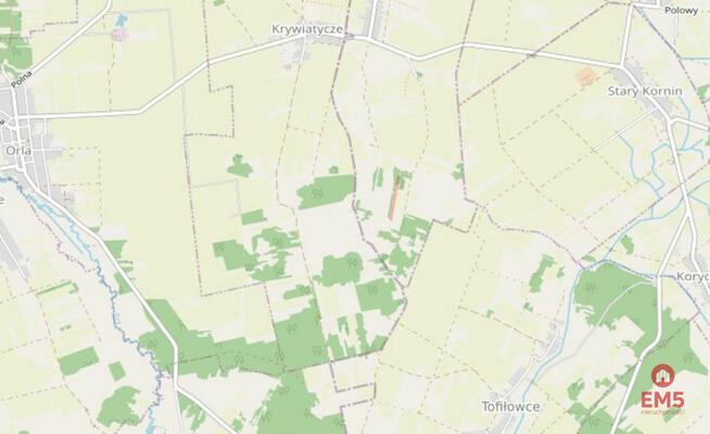 Działka rolna Morze gm. Czyże,