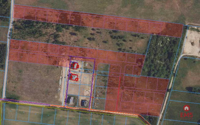 Działka budowlana Sochonie gm. Wasilków,