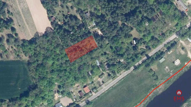 Działka rekreacyjna Krzewo gm. Piątnica,