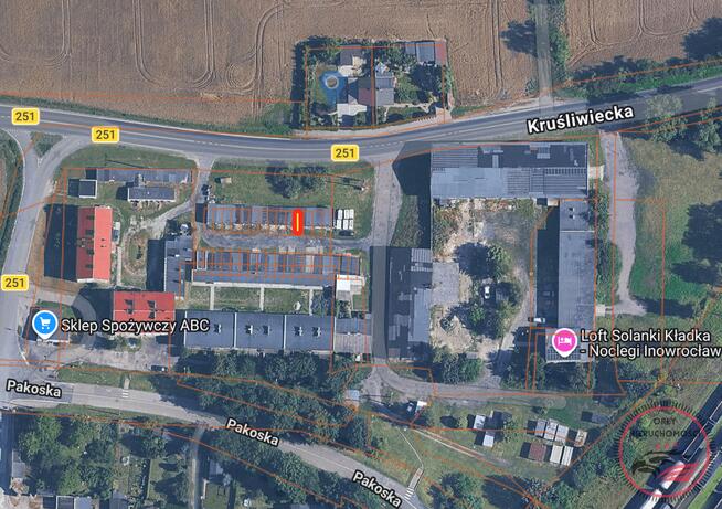 Garaż w szeregu – INOWROCŁAW