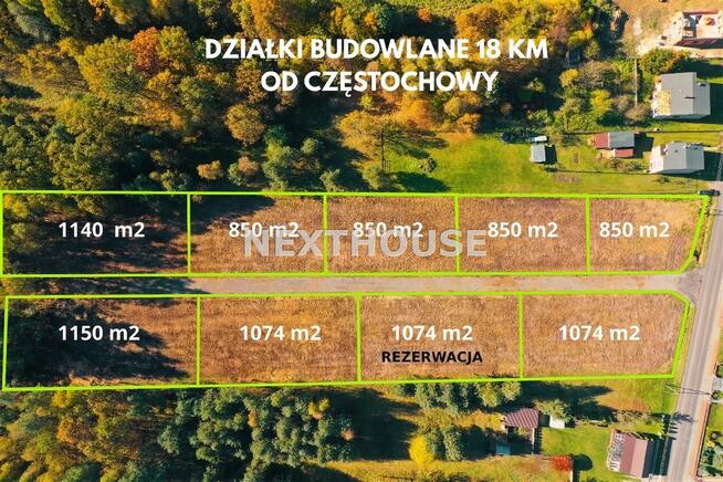 Działka budowlana Starcza