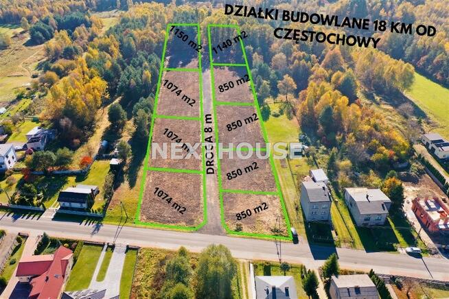 Działka budowlana Starcza