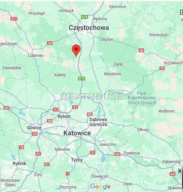 Działka budowlana Starcza