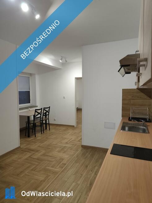 2-pokojowy lokal 52m2 z łazienką, aneksem kuchennym; balkon + miejsce parkingowe