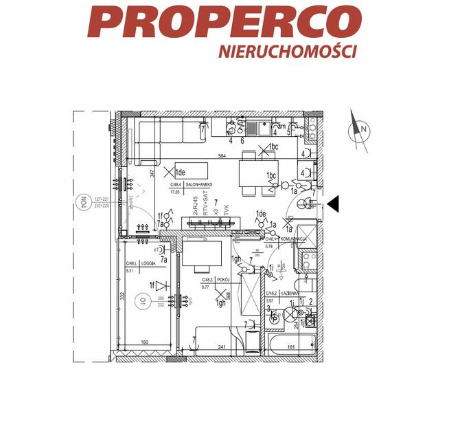 Mieszkanie Kielce Szydłówek, Klonowa
