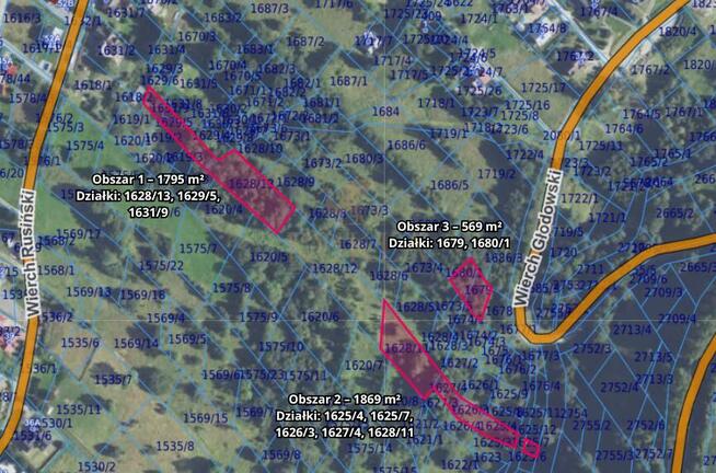 Działka Bukowina Tatrzańska, Wierch Rusiński
