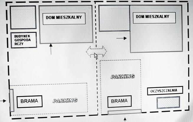 DWA DOMY POD LASEM CAŁOROCZNE DWIE DZIAŁKI OKAZJA