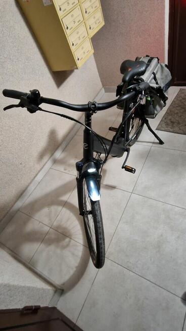 Polski Rower Elektryczny ECOBIKE X-CITY BLACK , JAK NOWY